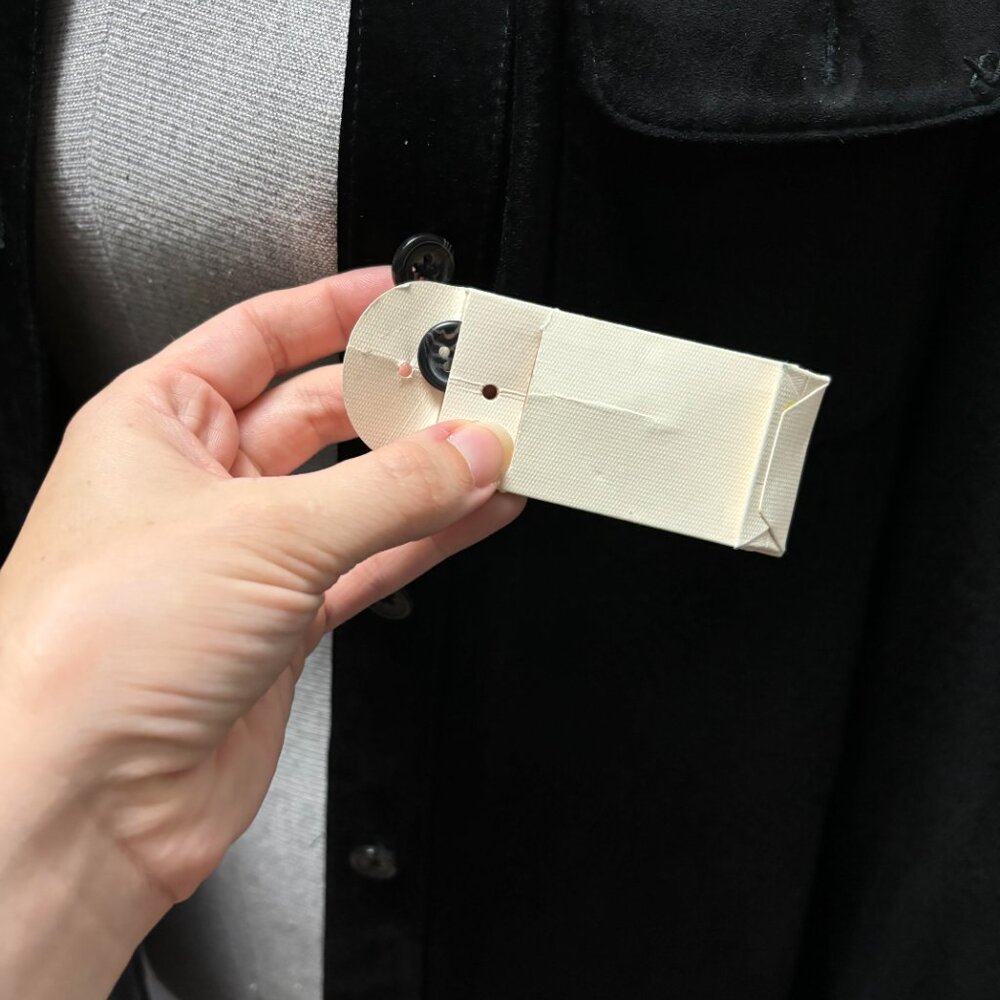 100% suede button down - Picture 5 of 10